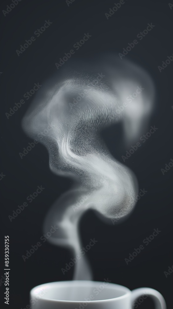 Steaming Cup of Hot Beverage Steaming Cup of Hot Beverage