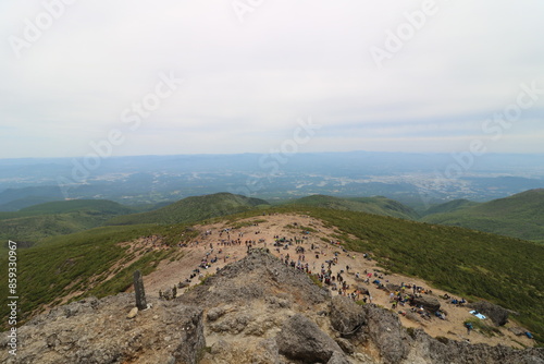 2024年5月の福島県の安達太良山の山開き