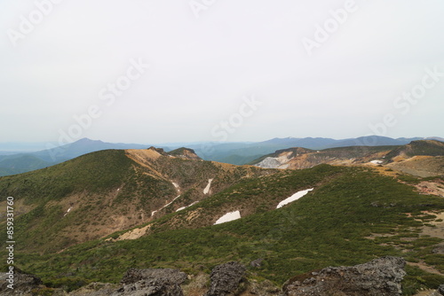 2024年5月の福島県の安達太良山の山開き