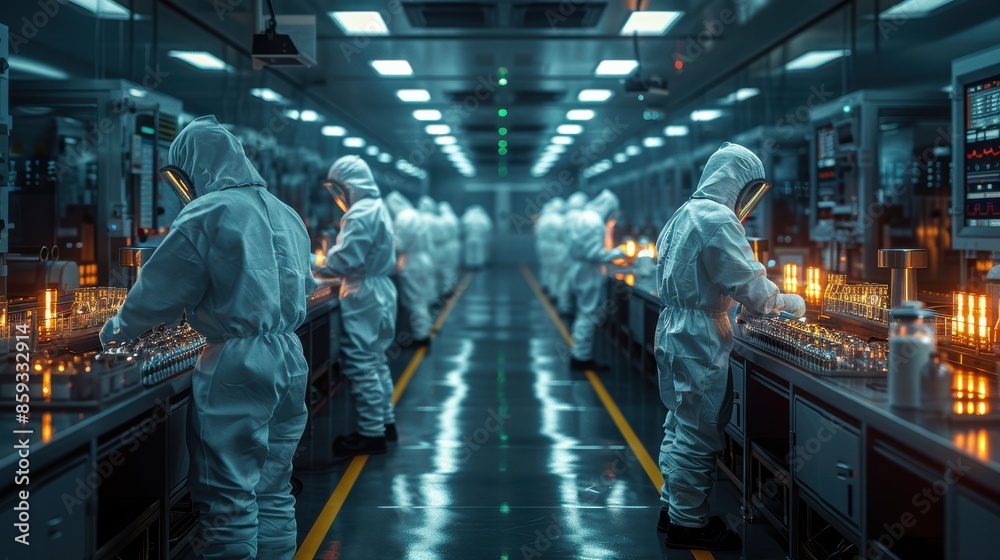 Advanced Vaccine Production Facility: Inside the Sterile World of Biopharmaceutical Manufacturing Advanced Vaccine Production Facility: Inside the Sterile World of Biopharmaceutical Manufacturing