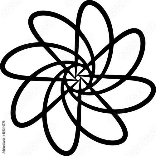 Floral Design. Mandala. Chakra. Decoration.