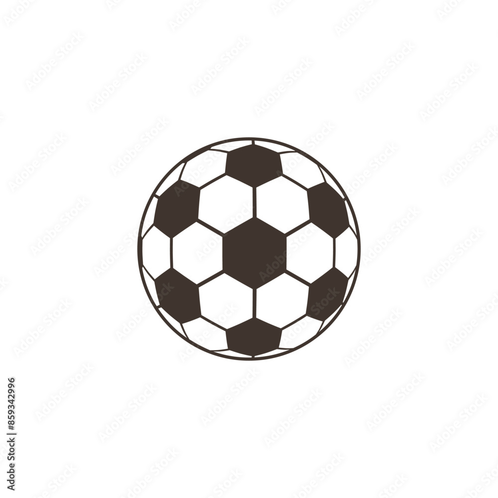 Soccer ball logo design. football symbol icon vector template Soccer ball logo design. football symbol icon vector template