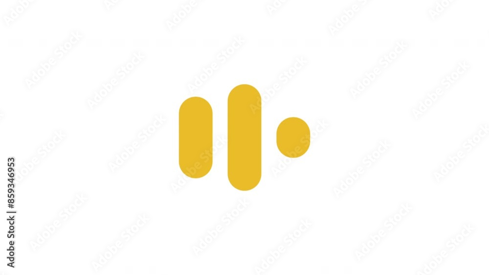 Music Sound Waves Preloaded 2d Animated