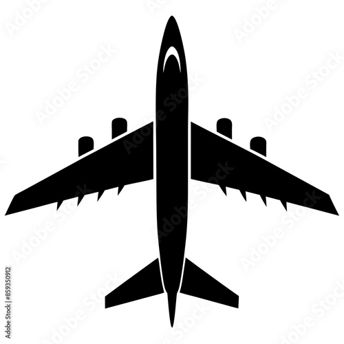 vector illustration of a Aeroplan 