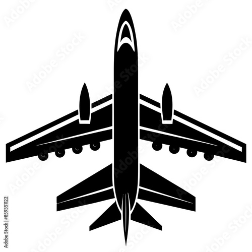 vector illustration of a Aeroplan 