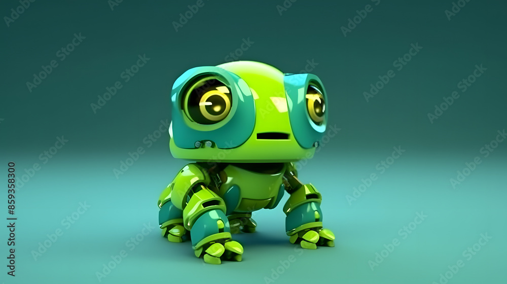 Frog Toy robot 3d cartoon Frog Toy robot 3d cartoon