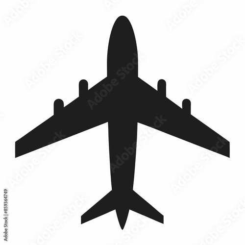 vector illustration of a Aeroplan 