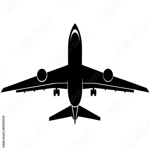 vector illustration of a Aeroplan 