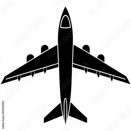 vector illustration of a Aeroplan 