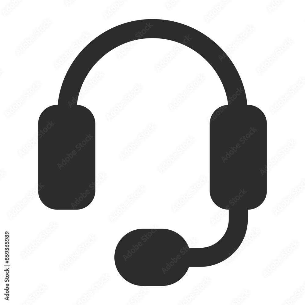 headphone icon for illustration headphone icon for illustration