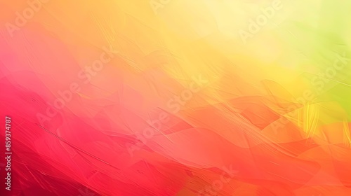 Gradient orange to lime abstract shades banner