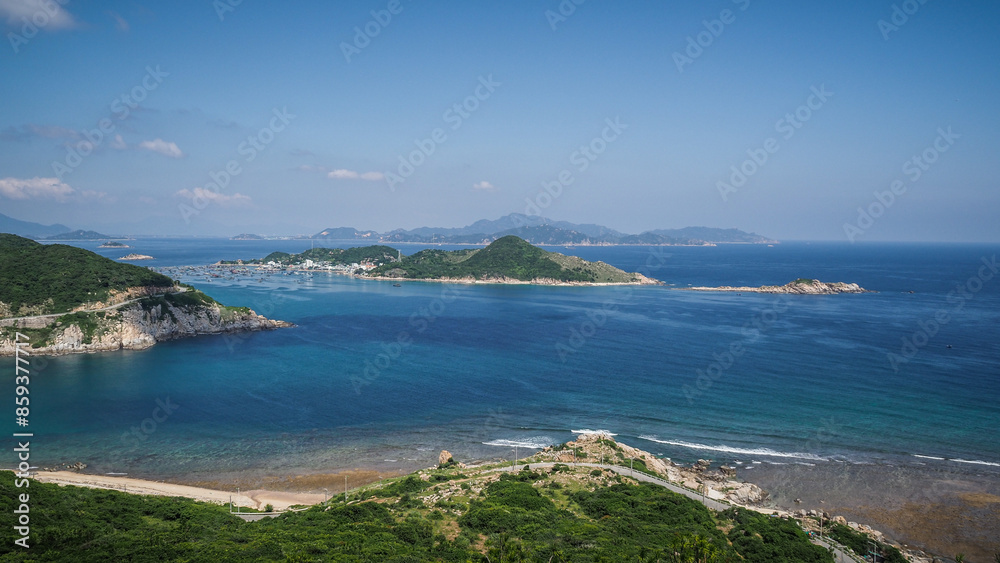 The landscape of Phan Rang province in Southern Vietnam The landscape of Phan Rang province in Southern Vietnam