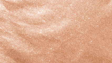 Copper gold glitter background sparkling shiny wrapping paper texture for Christmas holiday seasonal wallpaper  decoration, greeting and wedding invitation card design element