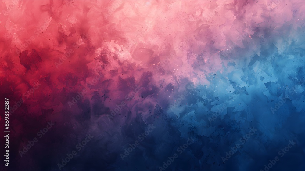Obraz premium Gradient sienna to slate blue abstract banner