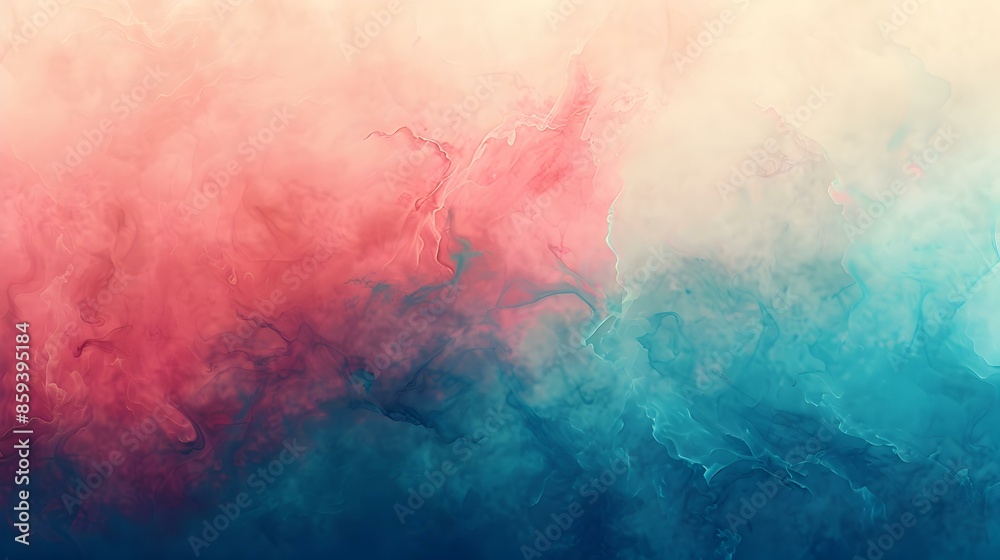 Fototapeta premium Gradient aquamarine to cadet blue abstract effect