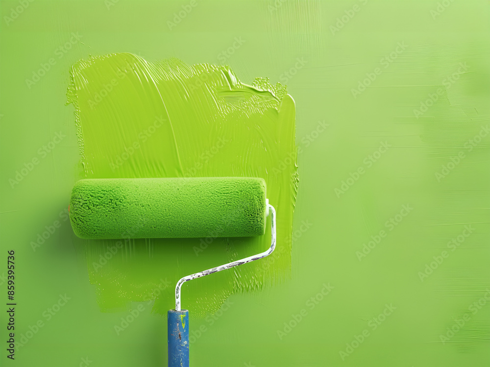 Obraz premium Painting the wall