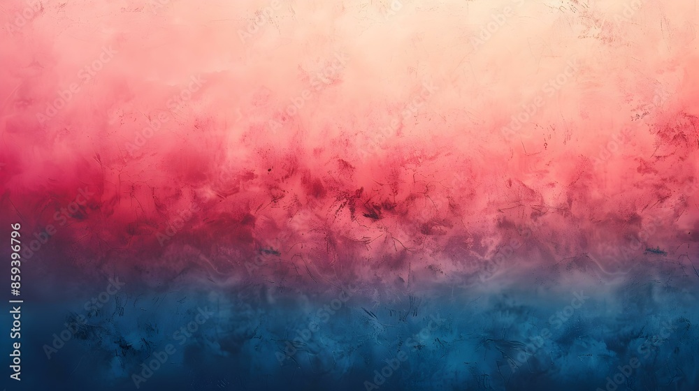 Obraz premium Gradient cornflower blue to dark salmon effect
