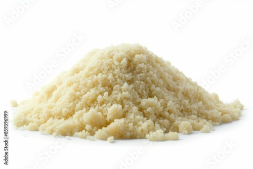 Couscous photo on white isolated background