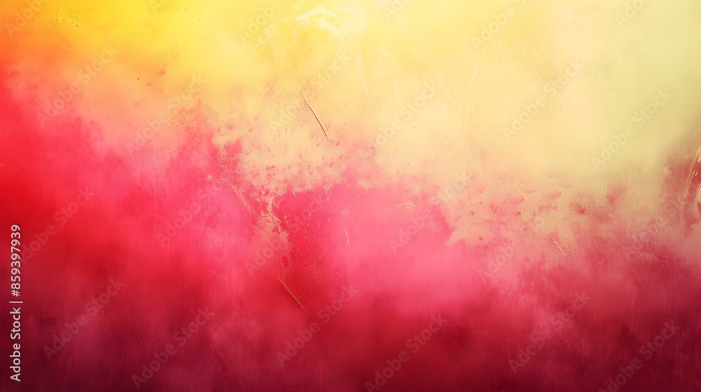 Gradient dark red to lemon yellow background Gradient dark red to lemon yellow background