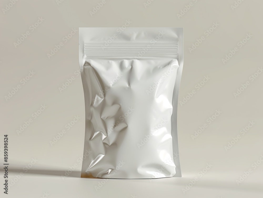 blank pouch mockup as element in isolated background blank pouch mockup as element in isolated background