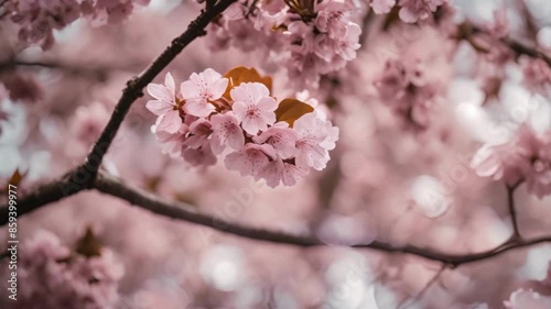 Wallpaper Mural Symbolizing the fleeting beauty of life, the sakura tree is adored for its delicate pink blossoms, captivating people around the world with its stunning showcase of nature's wonders during springtime  Torontodigital.ca