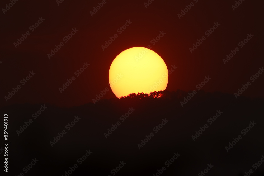Sunspots phenomena on the Sun's photosphere. Sunspots phenomena on the Sun's photosphere.