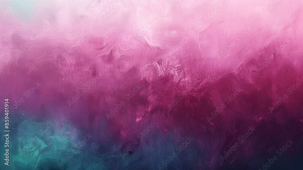 Fototapeta premium Gradient medium purple to medium turquoise banner