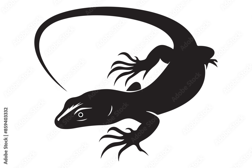 Animal silhouette vector image illustration Animal silhouette vector image illustration