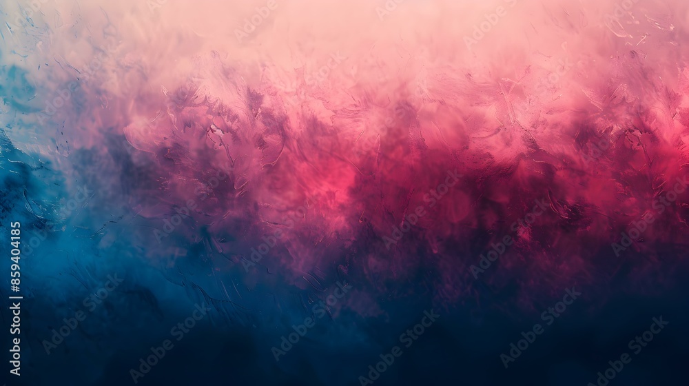 Fototapeta premium Gradient blue to dark gray abstract banner