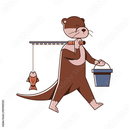 Fishing Otter