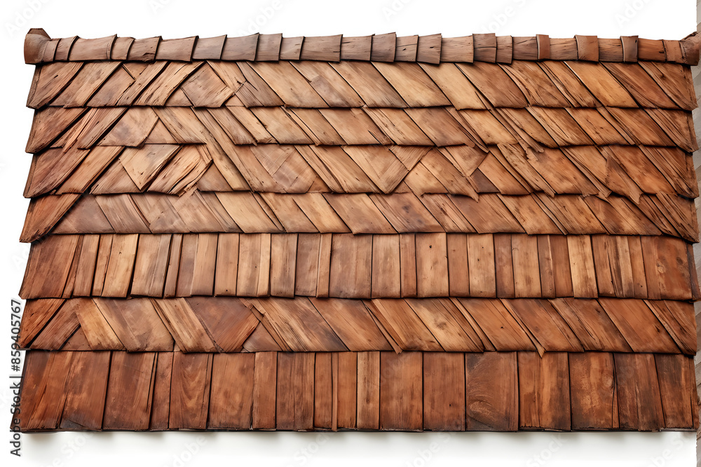 Mockup old wooden roof tile pattern isolated on white background with clipping path
Mockup old wooden roof tile pattern isolated on white background with clipping path