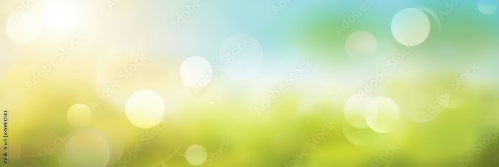 Abstract Green and Blue Background with Bokeh Abstract Green and Blue Background with Bokeh