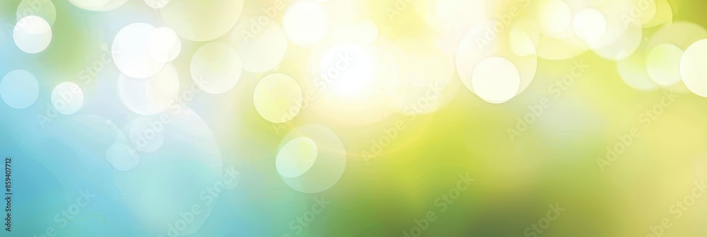 Abstract Bokeh Background of Green and Blue Abstract Bokeh Background of Green and Blue