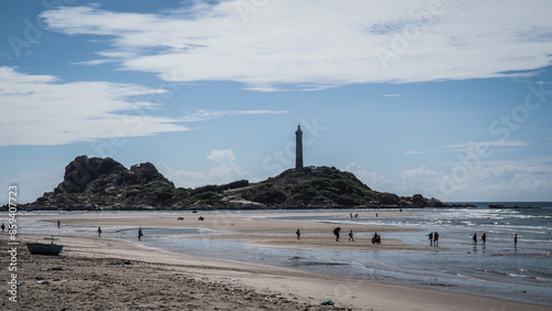 The landscape of Phan Thiet in Southern Vietnam