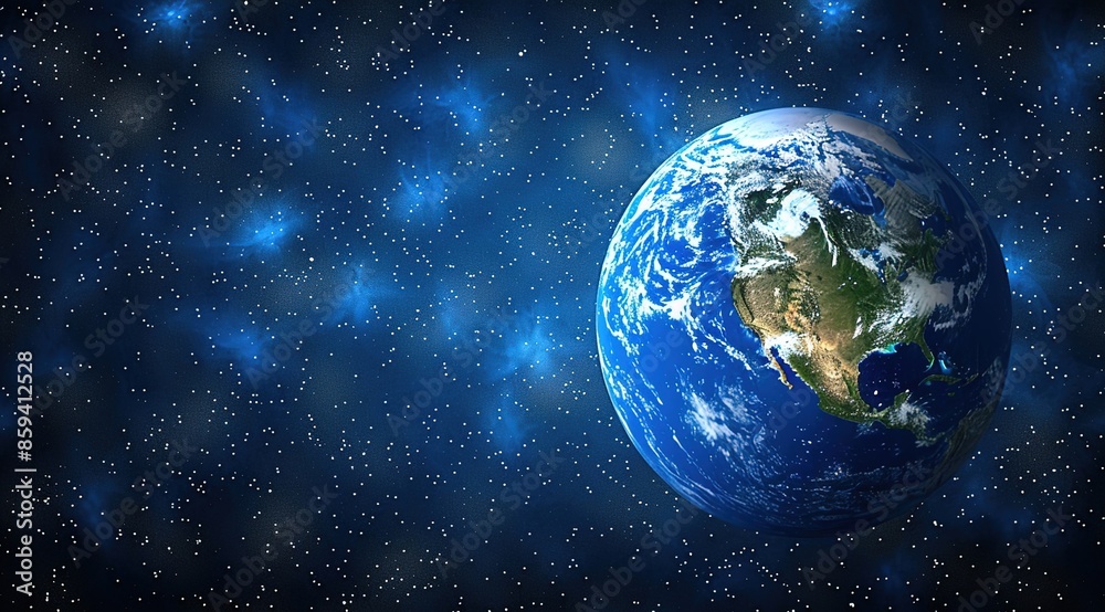 Obraz premium earth in space