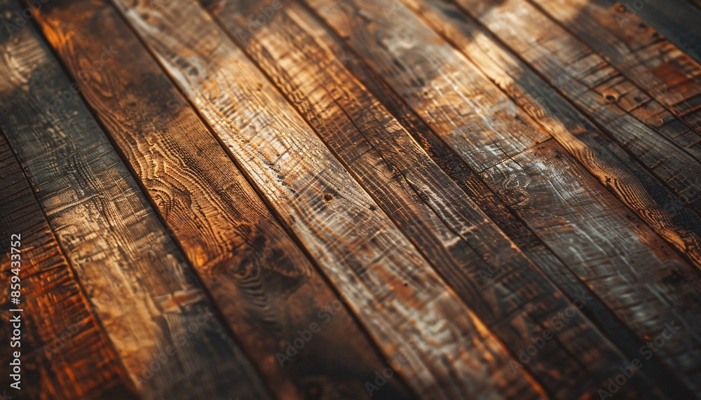 Obraz premium Designing a Rustic Wooden Texture Background for Content Creators 