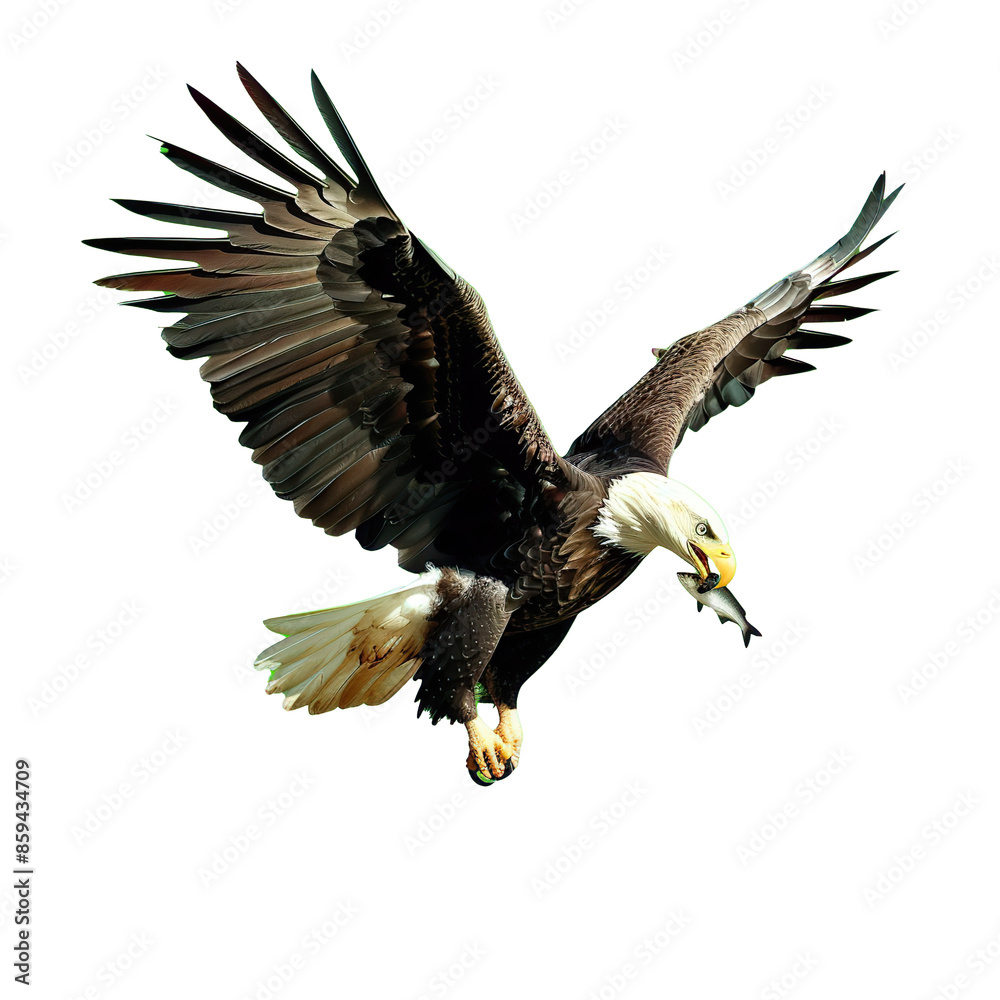 eagle as element in isolated white background eagle as element in isolated white background