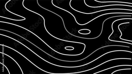 abstract wavy background. topographic contour background. contour lines background. Topographic map contour background.