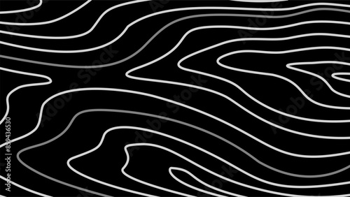 abstract wavy background. topographic contour background. contour lines background. Topographic map contour background.