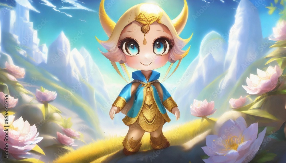 illustrated animated fairy tale character illustrated animated fairy tale character
