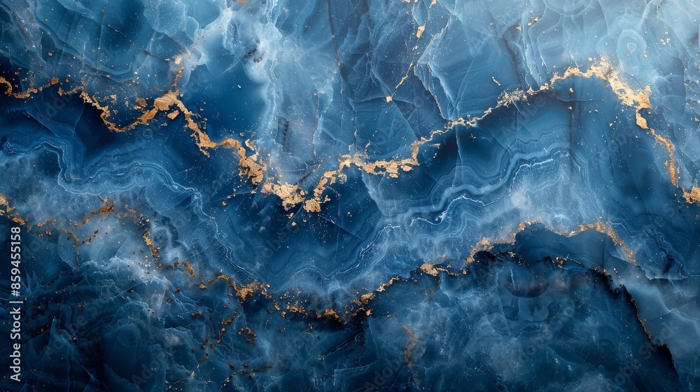 A captivating close-up of a stunning blue and gold rock texture, featuring intricate details and ravishing patterns that highlight the natural beauty of geological formations. A captivating close-up of a stunning blue and gold rock texture, featuring intricate details and ravishing patterns that highlight the natural beauty of geological formations.