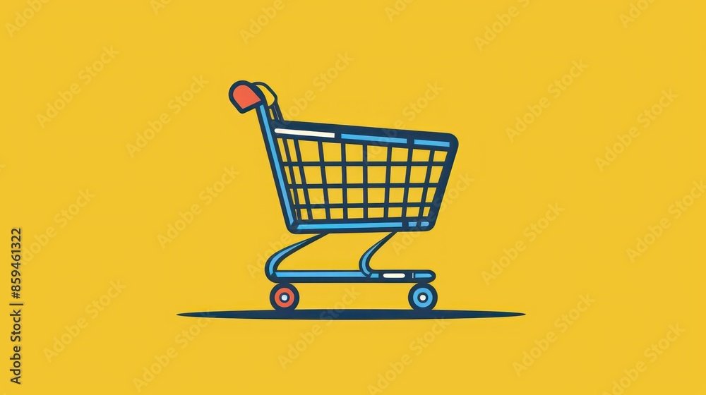 drawing of shopping cart with a dollar sign inside, symbolizing innovative investment ideas drawing of shopping cart with a dollar sign inside, symbolizing innovative investment ideas