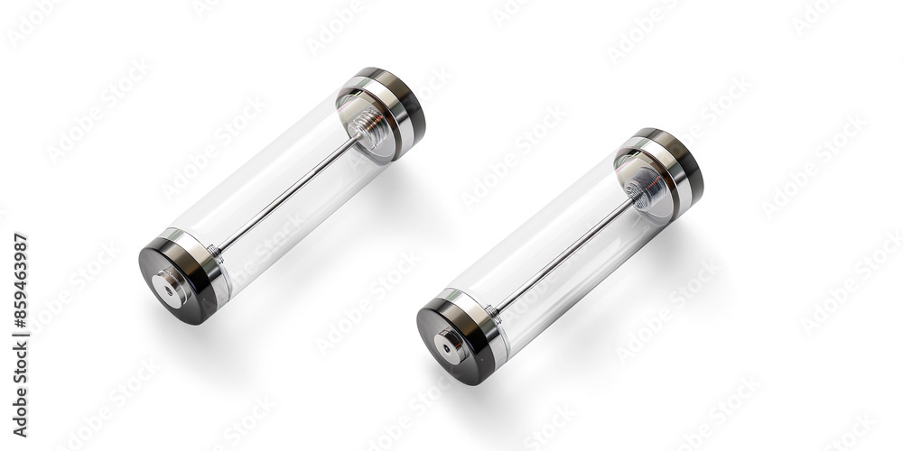 Electrical Protection Component Fuse Isolated on Transparent Background Electrical Protection Component Fuse Isolated on Transparent Background