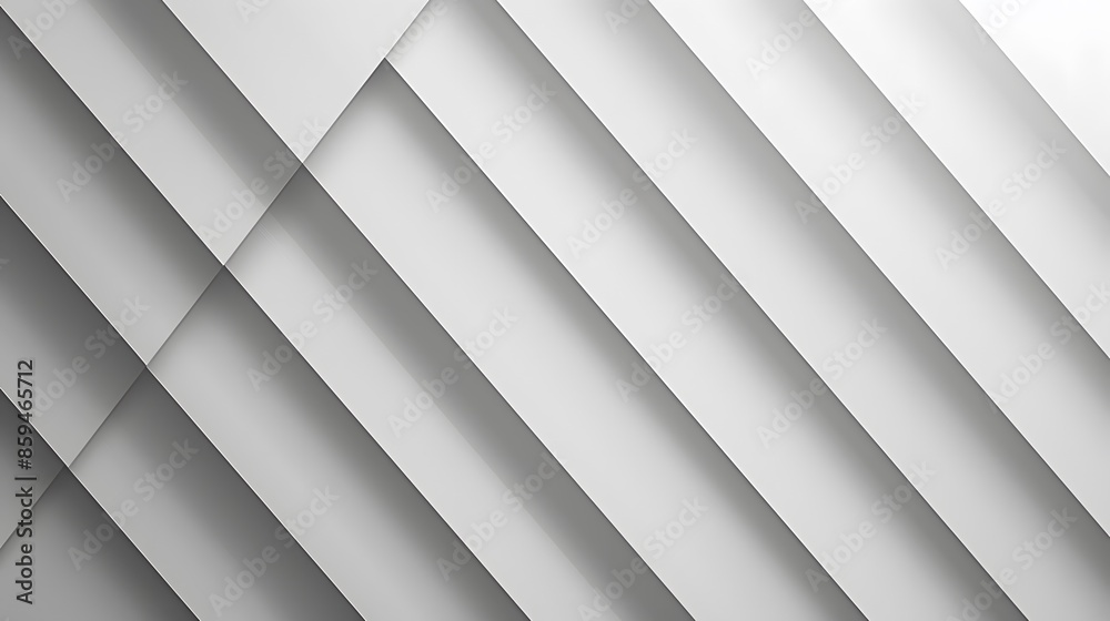 Obraz premium Minimalist grey background with geometric shadow patterns. Vector illustration. Features sharp focus, controlled brightness, morning light, crisp office lighting.