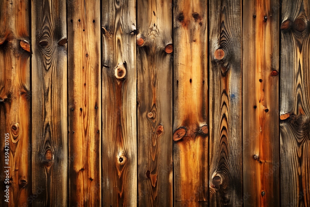 Fototapeta premium Closeup of old wood wall background texture