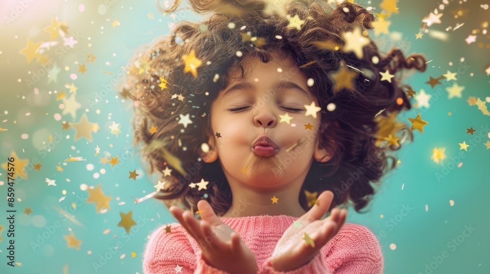 The Joyful Child Blowing Stars The Joyful Child Blowing Stars