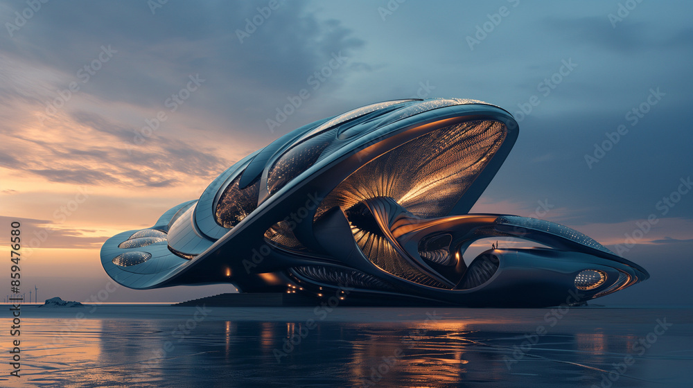 Obraz premium futuristic architecture