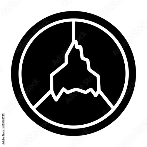Arotic Vector Glyph Icon