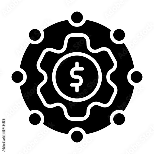 Finance Vector Glyph Icon