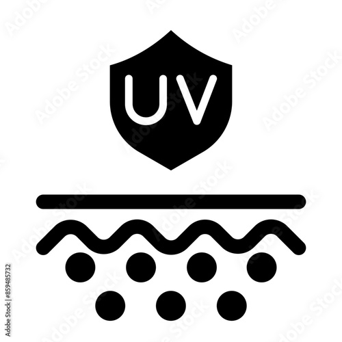 Uv Vector Glyph Icon
